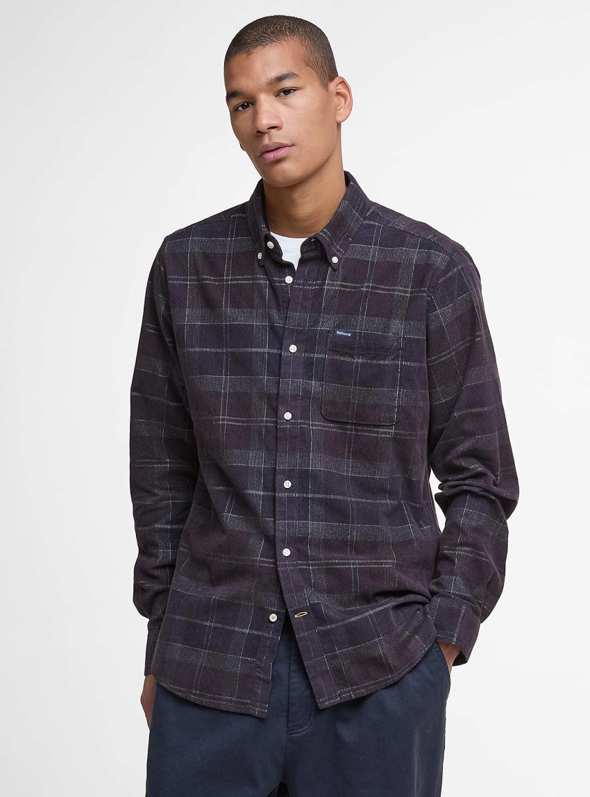 Barbour Blair Tailored Long-Sleeved Shirt - Brown