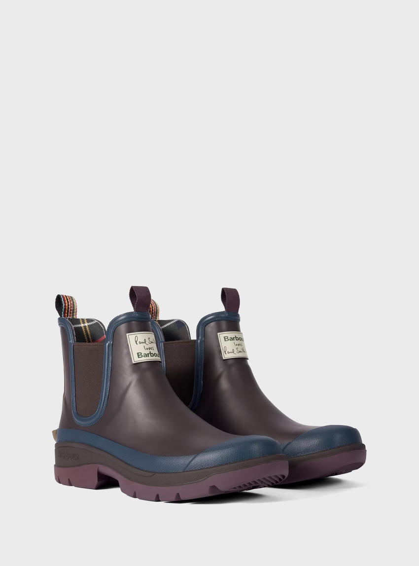 Barbour Barbour X Paul Smith Chelsea Welly - Brown