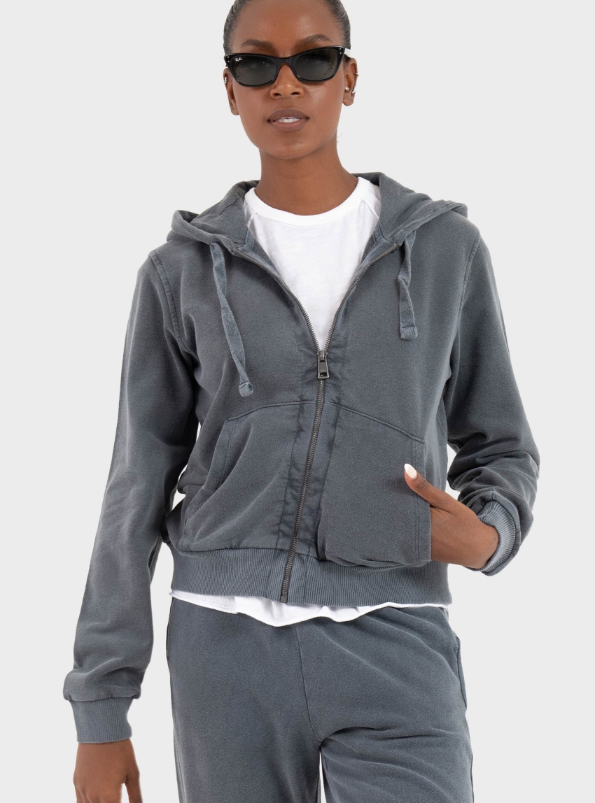 Dirty Laundry Regular Fullzip - Grey