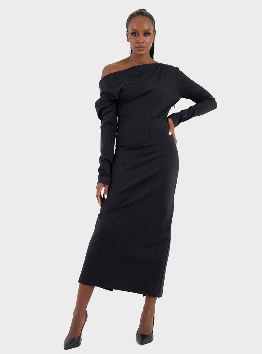 Mei Mei J Dress  - Black