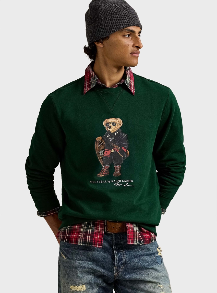 Polo Ralph Lauren Polo Bear Fleece Pullover - Dark Green