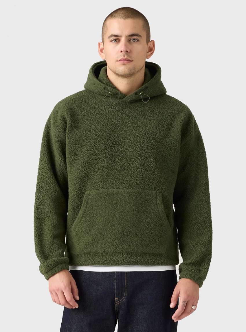 Levi's Cozy Up Pullover Hoodie - Green