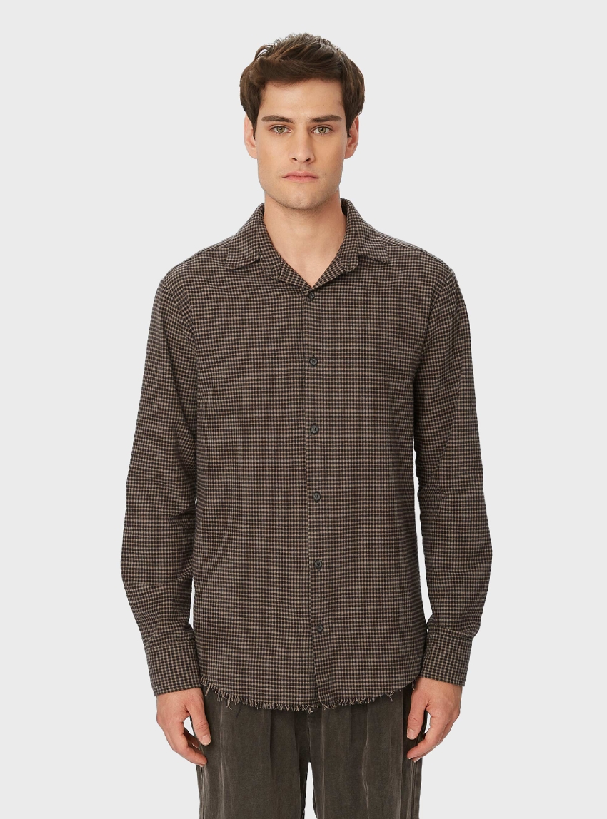 Dirty Laundry FLANNEL SHIRT - Black