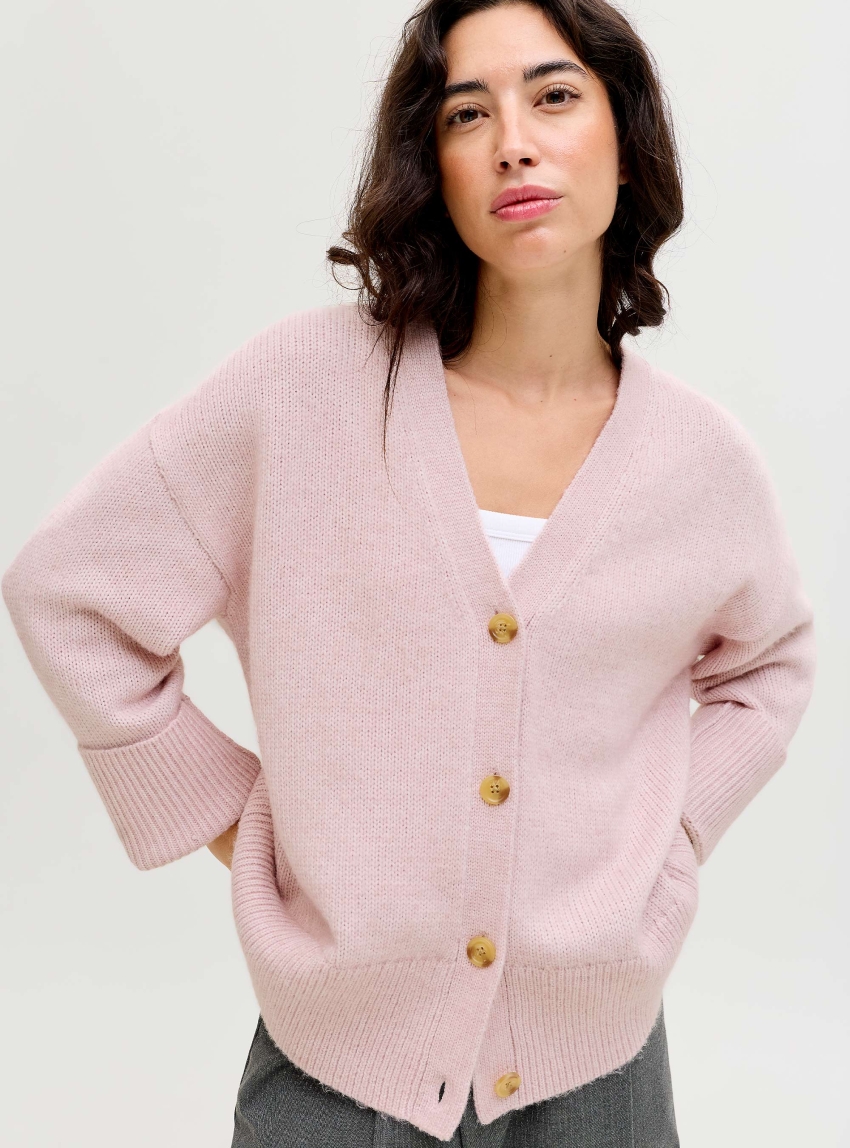 JJXX Rosanna Cardigan - Pink