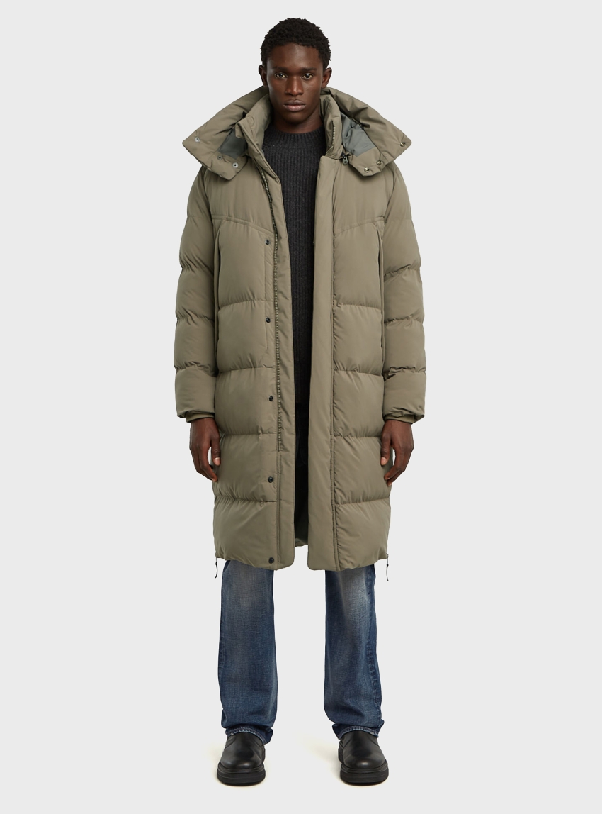 G-Star G-Whistler Xl Long Blanket Jacket - Olive 