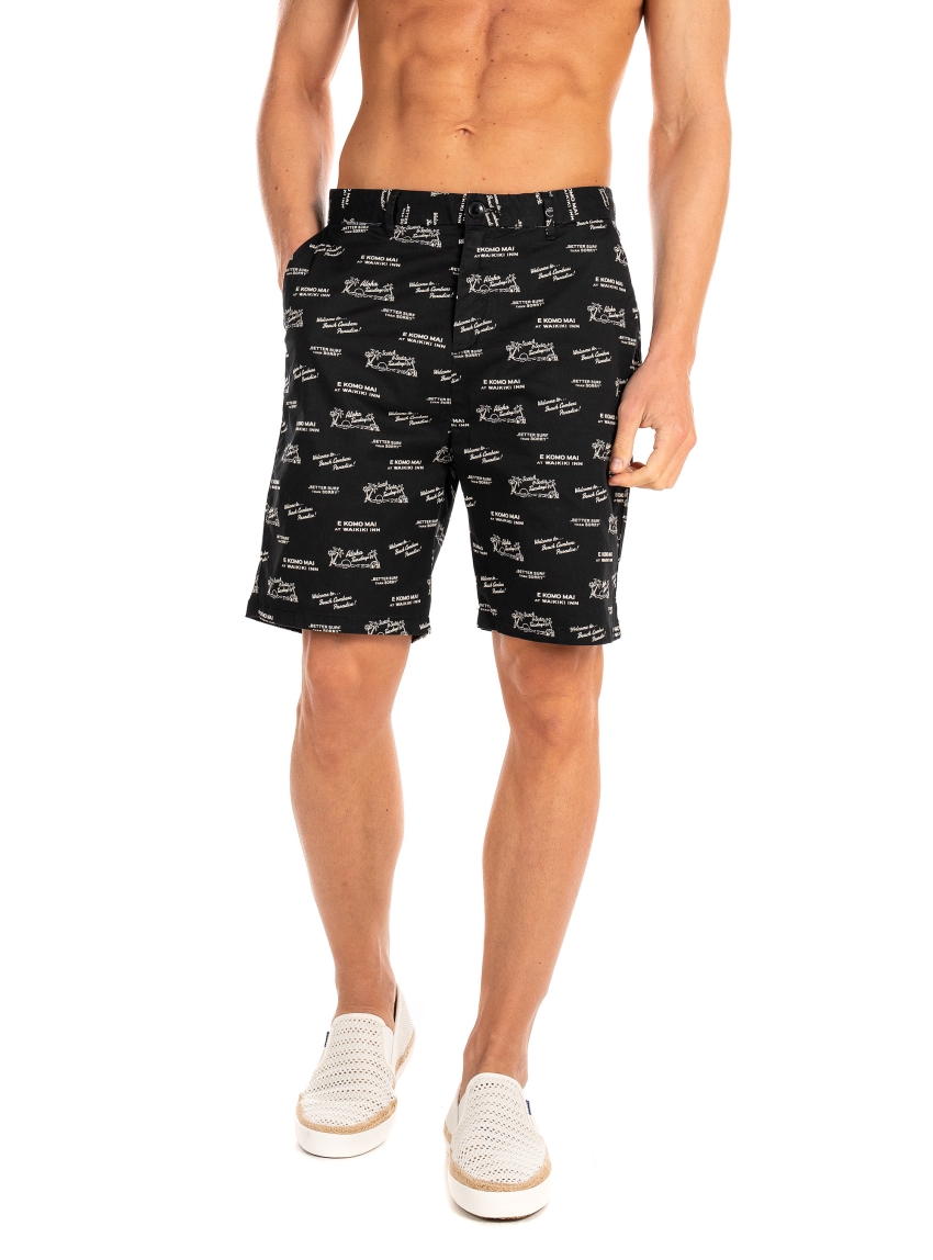 Scotch & Soda Chino Shorts-Black